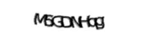 Security check image, please type the characters shown